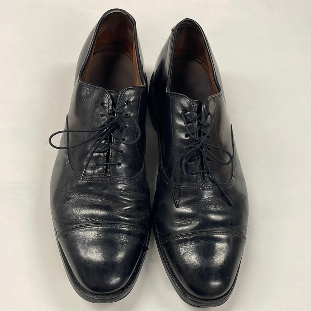 Allen Edmonds Classic Black Leather Men's Dress Shoes-
